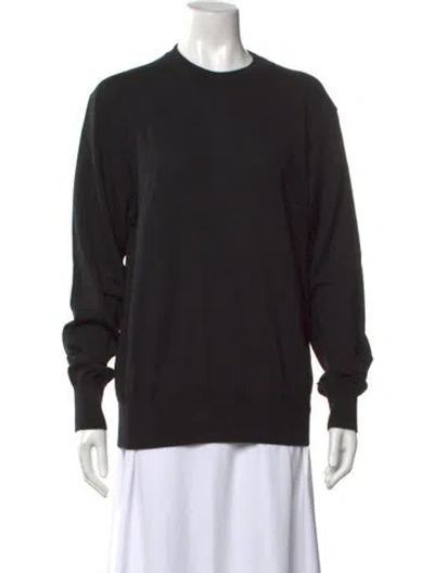Pre-owned The Row 'druyes' Wool Sweater W/ Tags In Black
