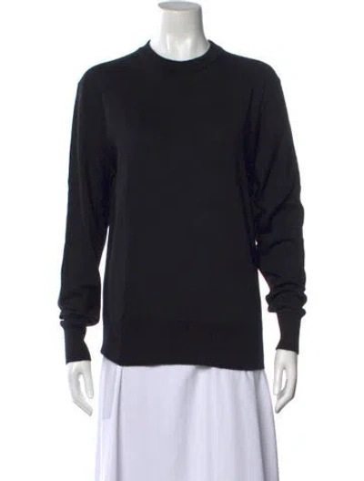 Pre-owned The Row Druyes Wool Sweater W/ Tags In Black