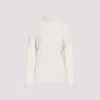 The Row Dua Ribbed Sweater In Poc Porcelain Clay
