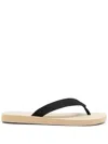 The Row Dune Cotton Flat Thong Sandals
