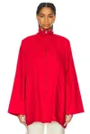 The Row Oversize-jacke Dune In Scarlet