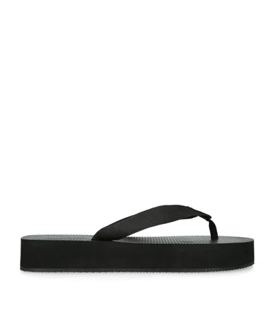 The Row Dune Platform Fabric Sandal