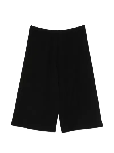 The Row Dusk Cotton Bermuda Shorts In Multi