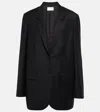 The Row Dustina Oversize Single Breasted Blazer In Black