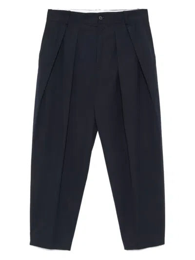 The Row Dyon Trousers In Blue