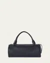 The Row Edith In Small Saddle Leather In Prussian Blue