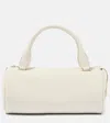 The Row Edith Small Leather Shoulder Bag In White