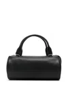 The Row Womens Black Pld Edith Top-handle Leather Bag In Black