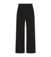 The Row Eglitta Corduroy Straight Trousers In Brown