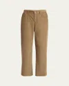 The Row Eglitta Corduroy Wide-leg Pants In Brown