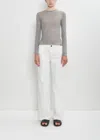 The Row Eglitta Cotton Jeans In White