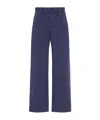 The Row Navy Eglitta Jeans In Blue