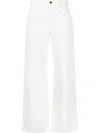 The Row Eglitta Cotton Jeans In White