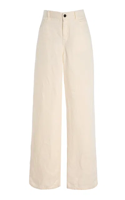THE ROW EGLITTA HIGH-RISE WIDE-LEG JEANS