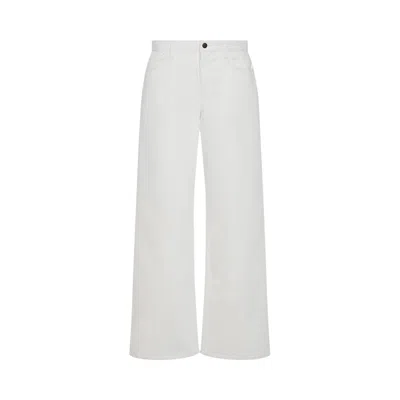 Pre-owned The Row Eglitta Jean 'white' | Women's Size 25