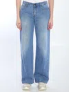 The Row Eglitta Mid-rise Wide-leg Jeans In White