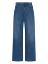 The Row Eglitta High-rise Wide-leg Jeans In Blau