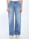 The Row Eglitta Mid-rise Wide-leg Jeans In White