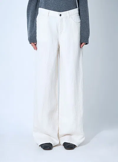 The Row Eglitta Jeans In White