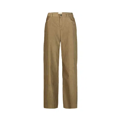 Pre-owned The Row Eglitta Pant 'beige' | Tan | Women's Size 28 In Brown