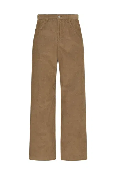 The Row Eglitta Pants In Brown