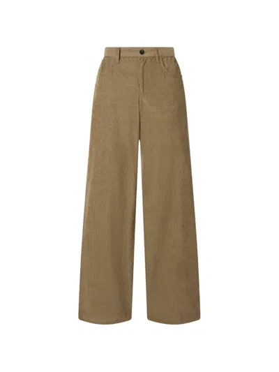The Row Eglitta Pants In Brown