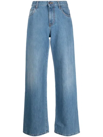 The Row Eglitta Straight-leg Jeans In Blue