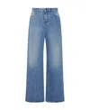 The Row Eglitta Straight-leg Denim Pants In Blue
