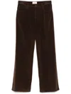 The Row Eglitta Trousers In Brown