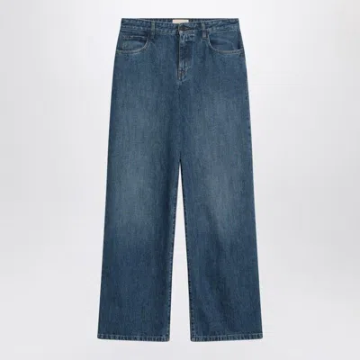 The Row Eglitta Wide Faded Blue Jeans