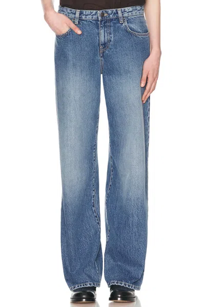 The Row Eglitta Wide Leg In Light Indigo