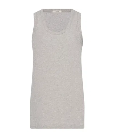 The Row Elana Tank Top In Gray