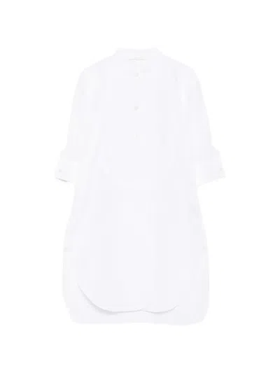 The Row Elaris Bib-panel Shirt In White