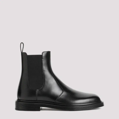 The Row Elastic Ranger Boots In Blk Black