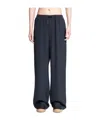 The Row Elastic Waist Casual Pants In Black
