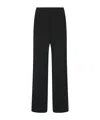 The Row Elastic Waist Casual Pants In Black