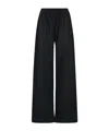 The Row Elastic Waist Casual Pants In Black