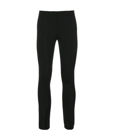 The Row Elastic Waist Casual Pants In Black