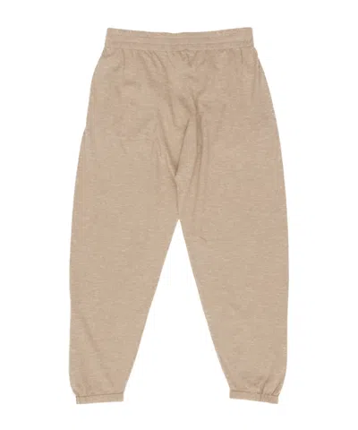 The Row Elastic Waist Casual Pants In Brown