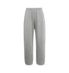 The Row Elastic Waist Casual Pants In Gray