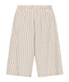 The Row Elastic Waist Casual Pants In Neutral