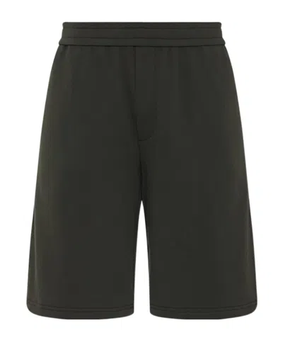 The Row Elastic Waist Shorts In Green