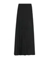 The Row Elastic Waist Skirt In Black