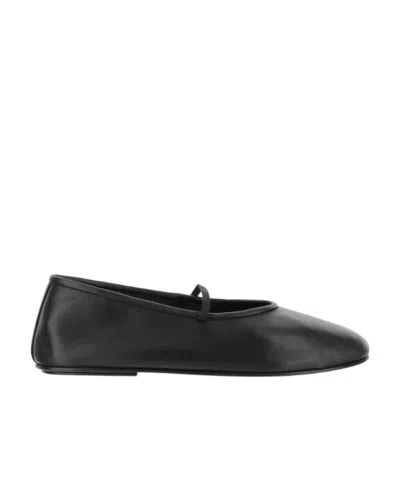 THE ROW THE ROW ELASTICATED-STRAP BALLERINA FLATS