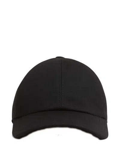 The Row Elasticated Hat In Black