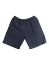 The Row Elasticated-waist Cotton Shorts In Blue