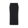 The Row Kavi Skirt Calf-length High-waisted Maxi Length In Blue