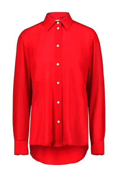 The Row Elia Shirt In Red