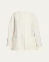 The Row Elke Cashmere Jacket In White
