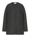 The Row Elke Jacket In Cashmere In Gray